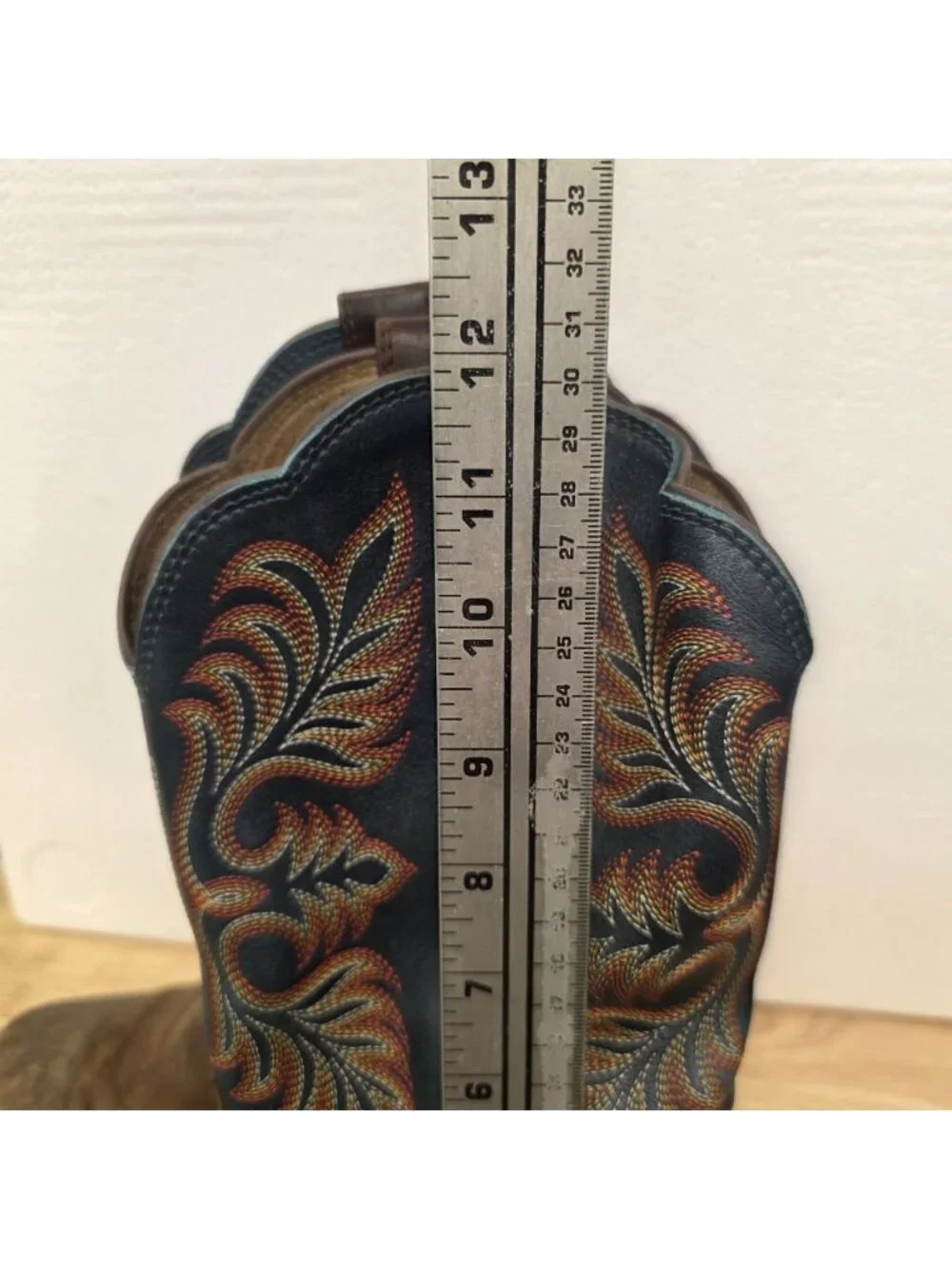 Ariat Women Gillette Brown Western Cowboy Square Toe Boots sz 8B - Picture 6 of 11
